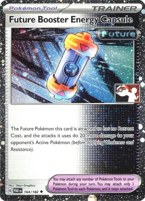 Future Booster Energy Capsule - 164/182 Cosmos Holo #164/182 Holofoil Pokémon card from Prize Pack Series Cards