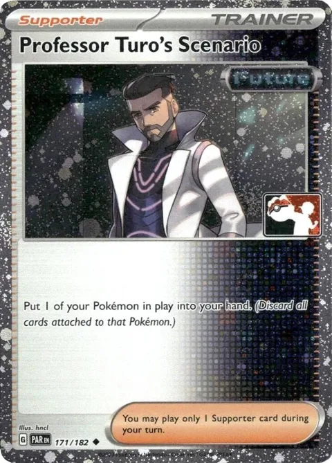 Professor Turo's Scenario - 171/182 Cosmos Holo #171/182 Holofoil Pokémon card from Prize Pack Series Cards