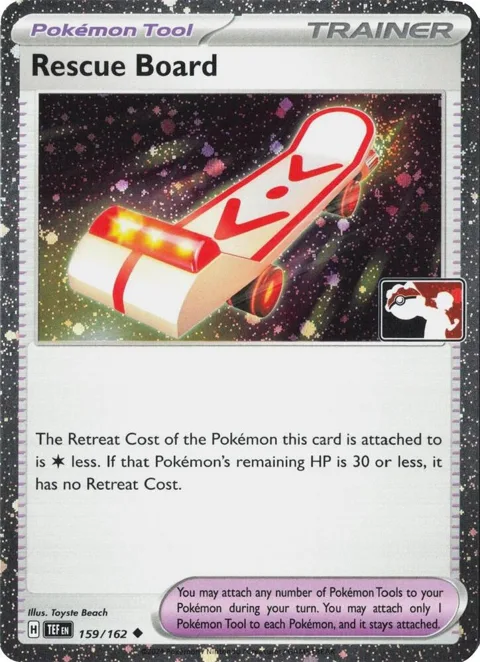 Rescue Board - 159/162 Cosmos Holo #159/162 Holofoil Pokémon card from Prize Pack Series Cards