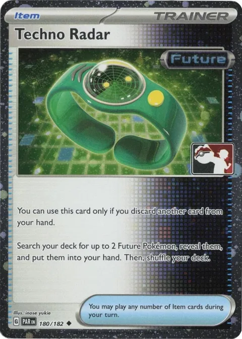 Techno Radar - 180/182 Cosmos Holo #180/182 Holofoil Pokémon card from Prize Pack Series Cards