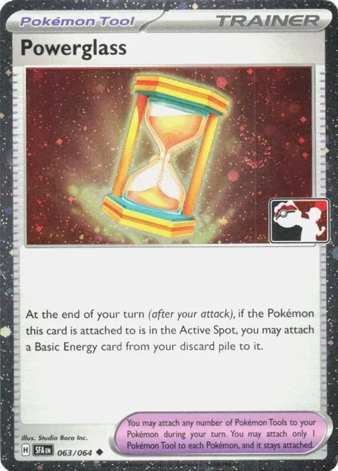 Powerglass - 063/064 Cosmos Holo #063/064 Holofoil Pokémon card from Prize Pack Series Cards