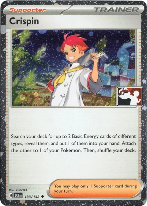 Crispin - 133/142 Cosmos Holo #133/142 Holofoil Pokémon card from Prize Pack Series Cards