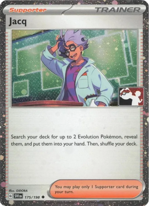Jacq - 175/198 Cosmos Holo #175/198 Holofoil Pokémon card from Prize Pack Series Cards