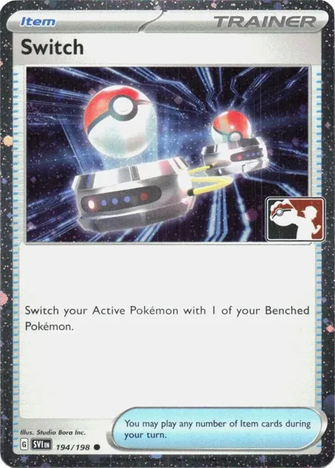 Switch - 194/198 Cosmos Holo #194/198 Holofoil Pokémon card from Prize Pack Series Cards