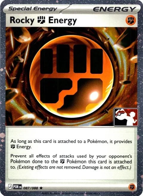 Rocky Fighting Energy - 087/088 Cosmos Holo #087/088 Holofoil Pokémon card from Prize Pack Series Cards