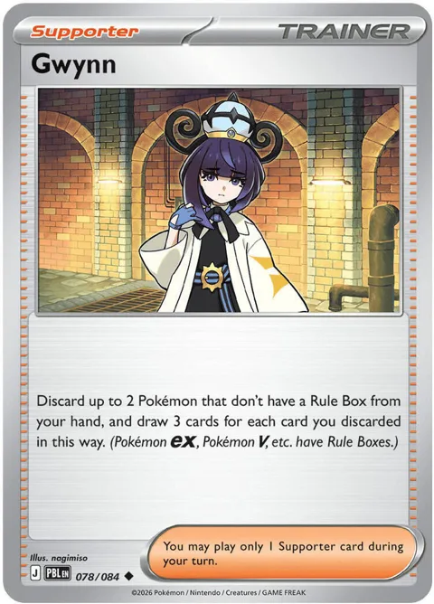 Gwynn #078/084 Pokémon card from Pitch Black