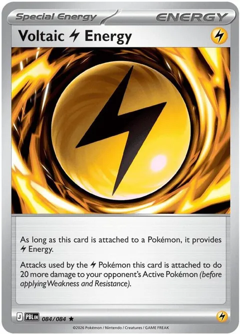 Voltaic Lightning Energy - 084/084 Non-Holo #084/084 Pokémon card from Deck Exclusives