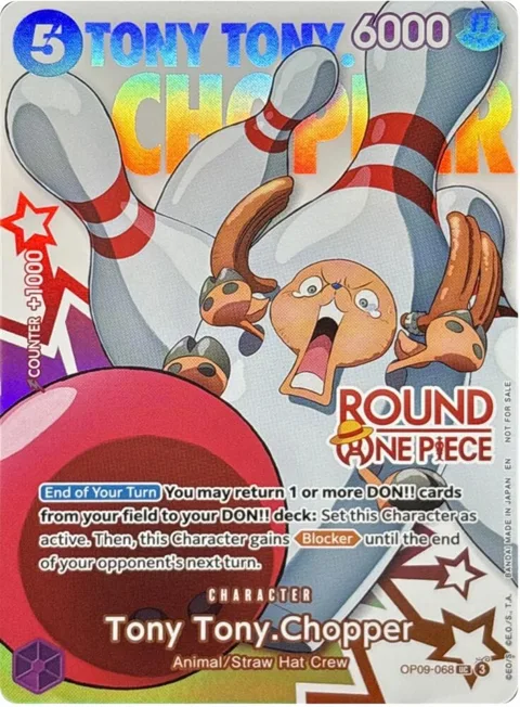 Tony Tony.Chopper Round 1 Promo OP09-068 One Piece card from One Piece Promotion Cards