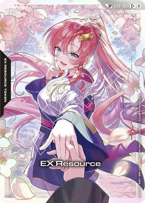 EX Resource C+ SP EXR-009 Gundam card from Freedom Ascension