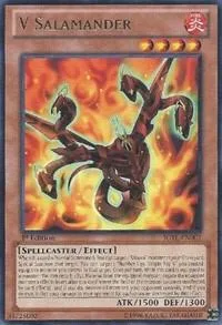 V Salamander JOTL-EN002 Unlimited Yu-Gi-Oh card from Judgment of the Light