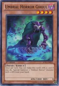 Umbral Horror Ghoul JOTL-EN012 Unlimited Yu-Gi-Oh card from Judgment of the Light