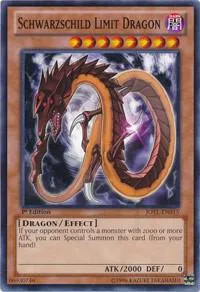 Schwarzschild Limit Dragon JOTL-EN015 Unlimited Yu-Gi-Oh card from Judgment of the Light