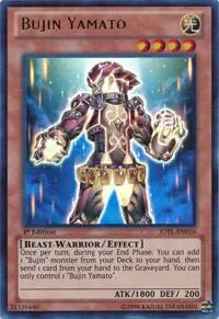 Bujin Yamato JOTL-EN016 Unlimited Yu-Gi-Oh card from Judgment of the Light