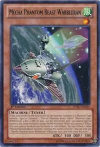 Mecha Phantom Beast Warbluran JOTL-EN022 1st Edition Yu-Gi-Oh card from Judgment of the Light