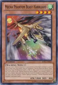 Mecha Phantom Beast Harrliard JOTL-EN025 1st Edition Yu-Gi-Oh card from Judgment of the Light