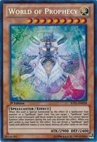 World of Prophecy JOTL-EN028 1st Edition Yu-Gi-Oh card from Judgment of the Light
