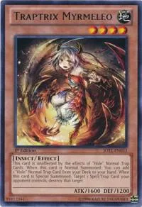 Traptrix Myrmeleo JOTL-EN033 Unlimited Yu-Gi-Oh card from Judgment of the Light