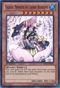Talaya, Princess of Cherry Blossoms JOTL-EN036 Unlimited Yu-Gi-Oh card from Judgment of the Light