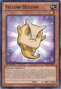 Yellow Duston JOTL-EN040 1st Edition Yu-Gi-Oh card from Judgment of the Light