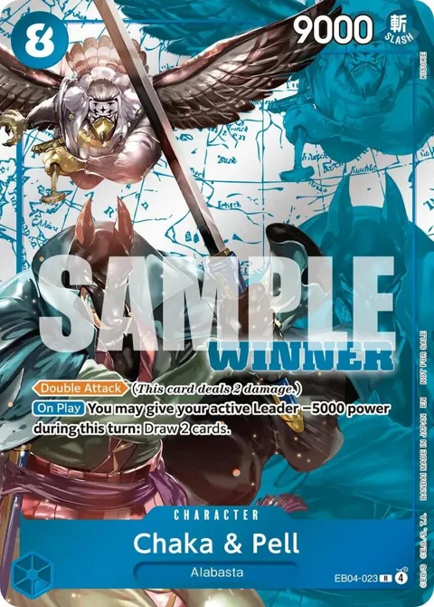 Chaka & Pell Winner Pack 2026 Vol. 3 EB04-023 One Piece card from One Piece Promotion Cards