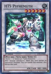 HTS Psyhemuth JOTL-EN046 1st Edition Yu-Gi-Oh card from Judgment of the Light