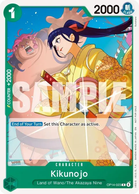 Kikunojo Tournament Pack 2026 Vol. 3 OP14-023 One Piece card from One Piece Promotion Cards