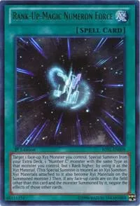 Rank-Up-Magic Numeron Force JOTL-EN059 Yu-Gi-Oh card from Judgment of the Light