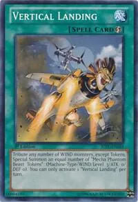 Vertical Landing JOTL-EN064 Yu-Gi-Oh card from Judgment of the Light