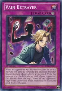 Vain Betrayer JOTL-EN073 Yu-Gi-Oh card from Judgment of the Light