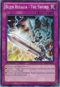 Bujin Regalia - The Sword JOTL-EN074 Unlimited Yu-Gi-Oh card from Judgment of the Light