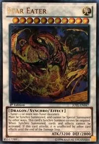 Star Eater Ultimate Rare JOTL-EN047 1st Edition Yu-Gi-Oh card from Judgment of the Light