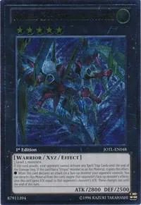 Number C39: Utopia Ray Victory Ultimate Rare JOTL-EN048 Unlimited Yu-Gi-Oh card from Judgment of the Light