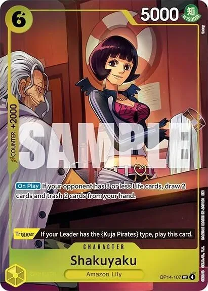Shakuyaku One Piece Card Game Illustration Box Vol. 7 OP14-107 One Piece card from One Piece Promotion Cards