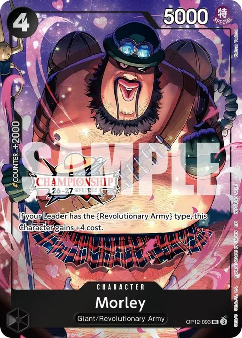 Morley CS 26-27 Celebration Pack OP12-093 One Piece card from One Piece Promotion Cards