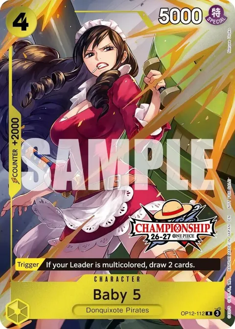 Baby 5 CS 26-27 Celebration Pack OP12-112 One Piece card from One Piece Promotion Cards