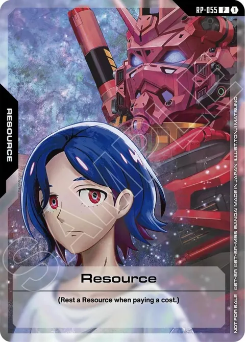Resource Event Pack 02 RP-055 Gundam card from Promotional Resource Tokens