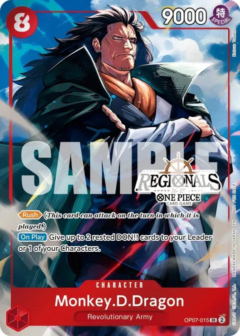 Monkey.D.Dragon Regional Participation Pack 2026 Vol.2 OP07-015 One Piece card from One Piece Promotion Cards