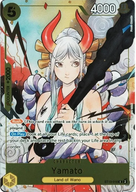 Yamato Dash Pack 2025 ST13-016 One Piece card from One Piece Promotion Cards