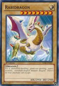 Rabidragon SDBE-EN002 Yu-Gi-Oh card from Structure Deck: Saga of Blue-Eyes White Dragon