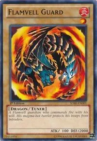 Flamvell Guard SDBE-EN005 Yu-Gi-Oh card from Structure Deck: Saga of Blue-Eyes White Dragon