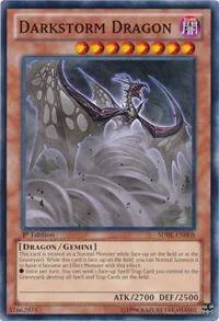 Darkstorm Dragon SDBE-EN008 Yu-Gi-Oh card from Structure Deck: Saga of Blue-Eyes White Dragon