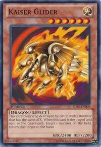 Kaiser Glider SDBE-EN009 Yu-Gi-Oh card from Structure Deck: Saga of Blue-Eyes White Dragon