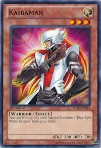 Kaibaman SDBE-EN014 Yu-Gi-Oh card from Structure Deck: Saga of Blue-Eyes White Dragon