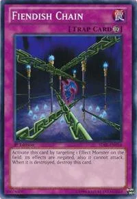 Fiendish Chain SDBE-EN034 Yu-Gi-Oh card from Structure Deck: Saga of Blue-Eyes White Dragon