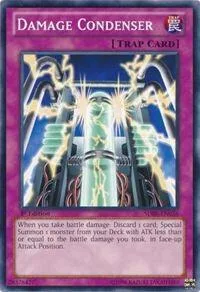 Damage Condenser SDBE-EN036 Yu-Gi-Oh card from Structure Deck: Saga of Blue-Eyes White Dragon