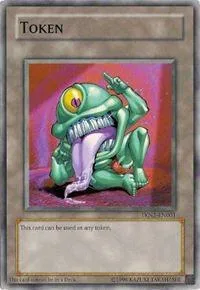 Token: Ojama Green TKN2-EN001 Yu-Gi-Oh card from Toys "R" Us Throwdown Promo
