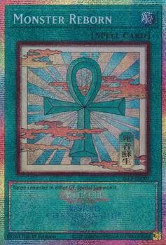 Monster Reborn Emblazoned 26LP-EN001 Yu-Gi-Oh card from Limited Pack World Championship 2026