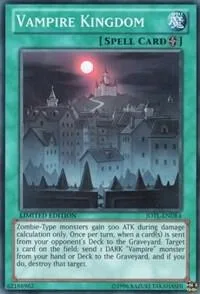 Vampire Kingdom JOTL-ENDE4 Yu-Gi-Oh card from Judgment of the Light