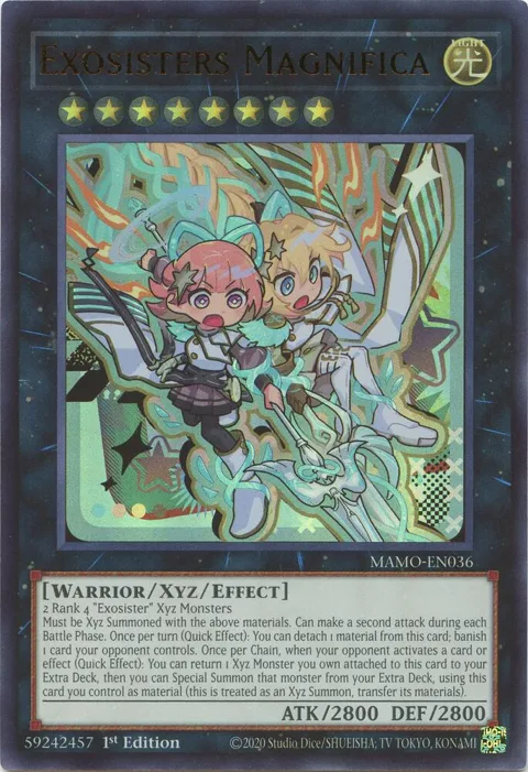 Exosisters Magnifica MAMO-EN036 Yu-Gi-Oh card from Magnificent Monsters