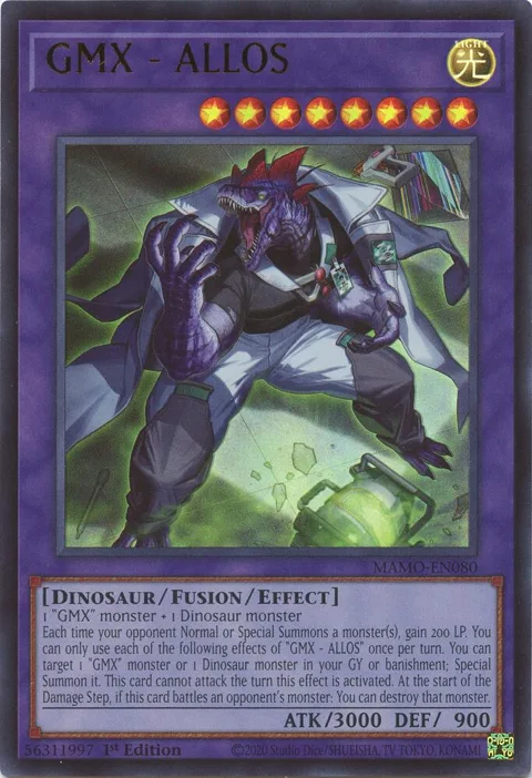 GMX - ALLOS MAMO-EN080 Yu-Gi-Oh card from Magnificent Monsters
